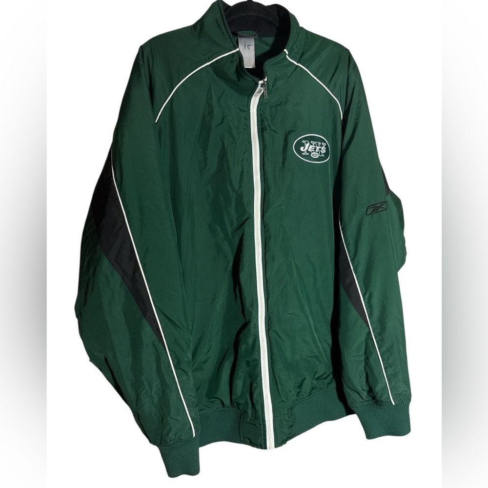 NFL New York‎ jets Reebok jacket men’s size 2XL XXL